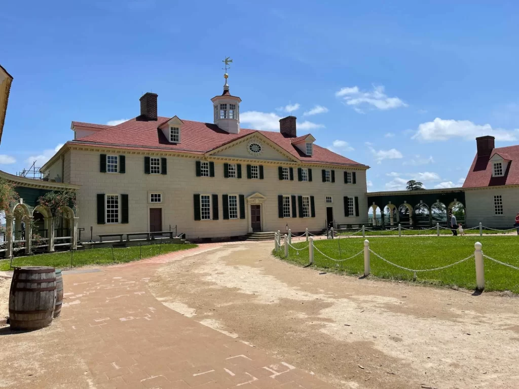 george washington home in Mount Vernon